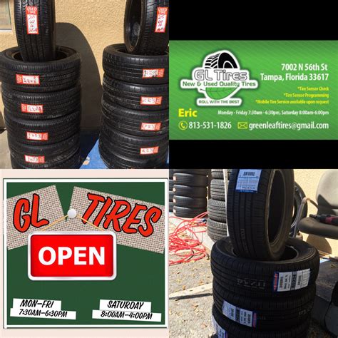 Hours of operation can change quickly. . Used tires tampa